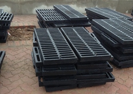 Song chắn rác gang cầu