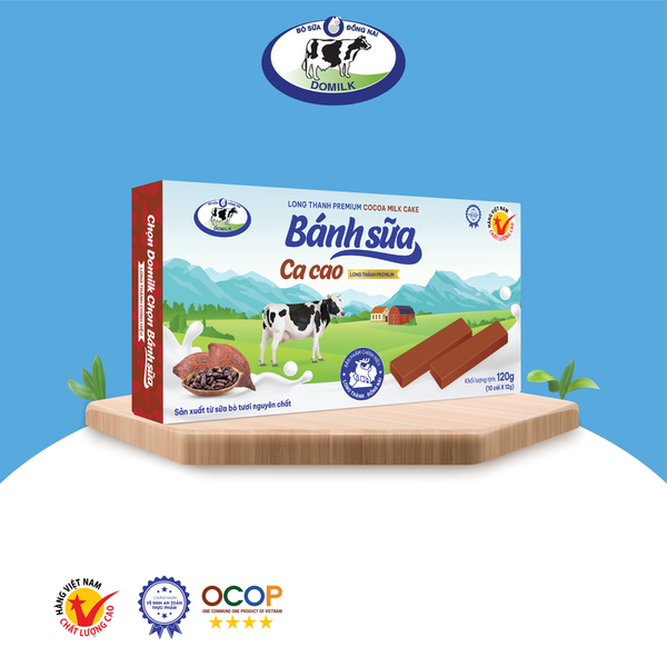 Bánh sữa Ca cao Long Thành Premium