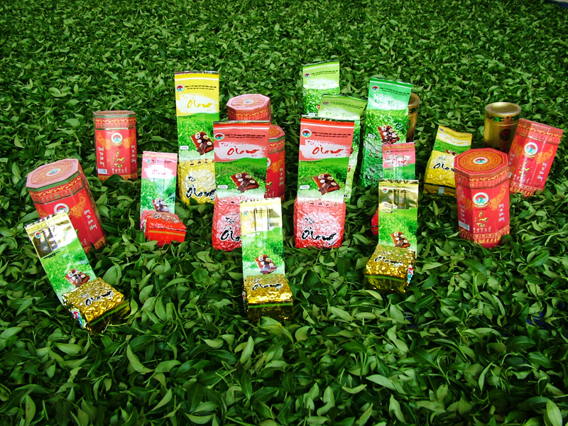 Bộ sản phẩm chè Ô Long