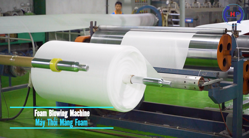 Máy thổi màng PE Foam