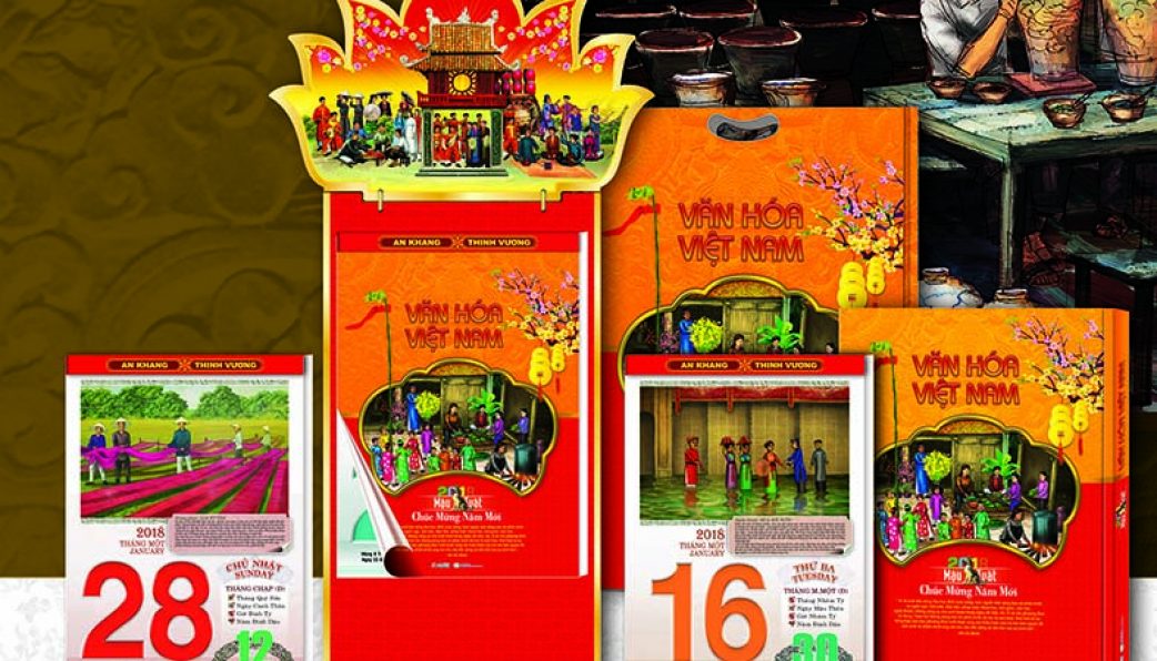 Bộ lịch khánh treo