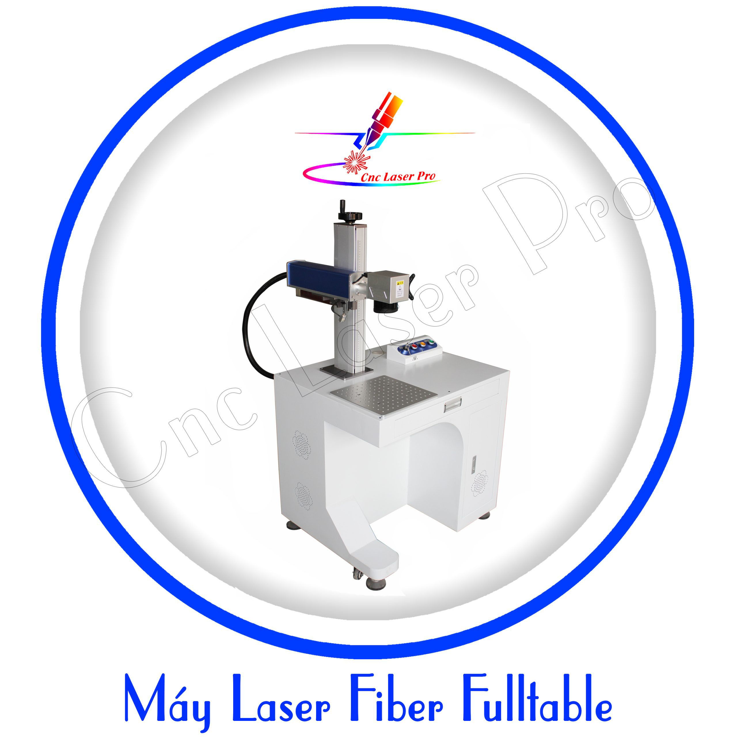 Máy khắc kim loại (Laser Fiber Fulltable)