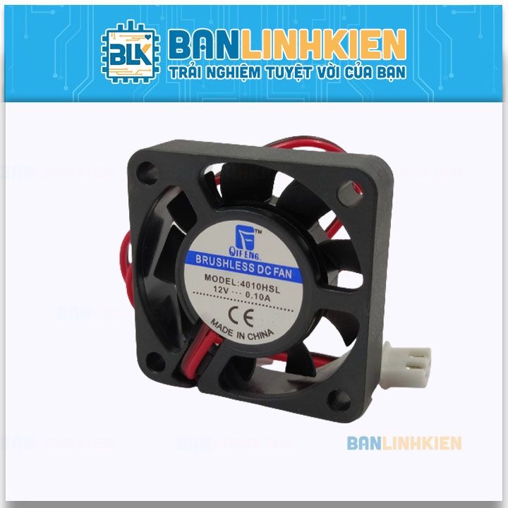 Quạt tản nhiệt 12V 4x4CM