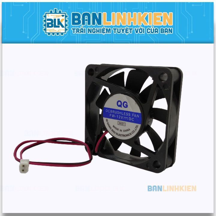 Quạt tản nhiệt 12V 6x6CM