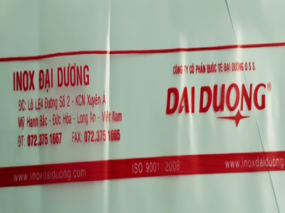 Bao bì đóng gói Inox