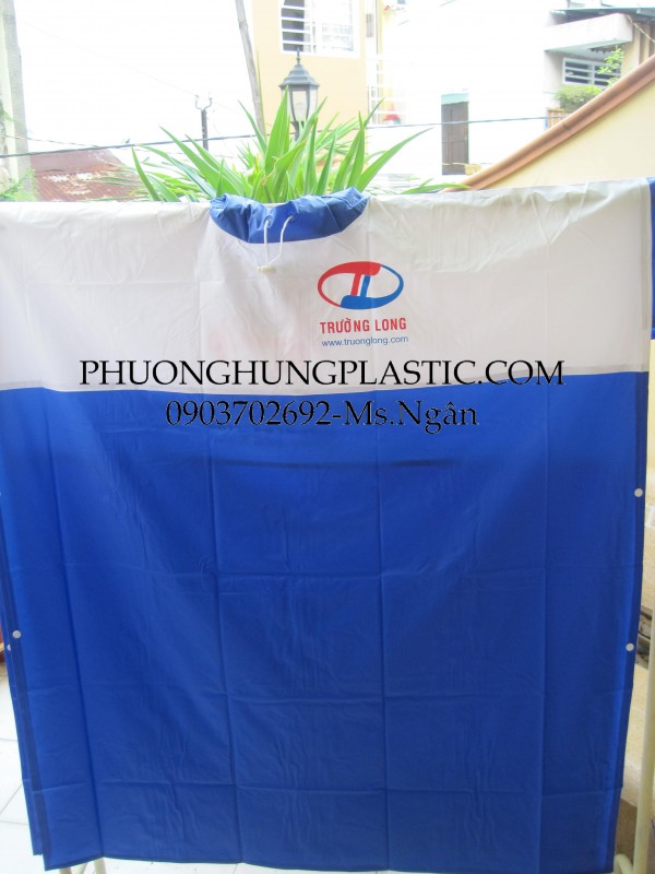 áo mưa phối màu