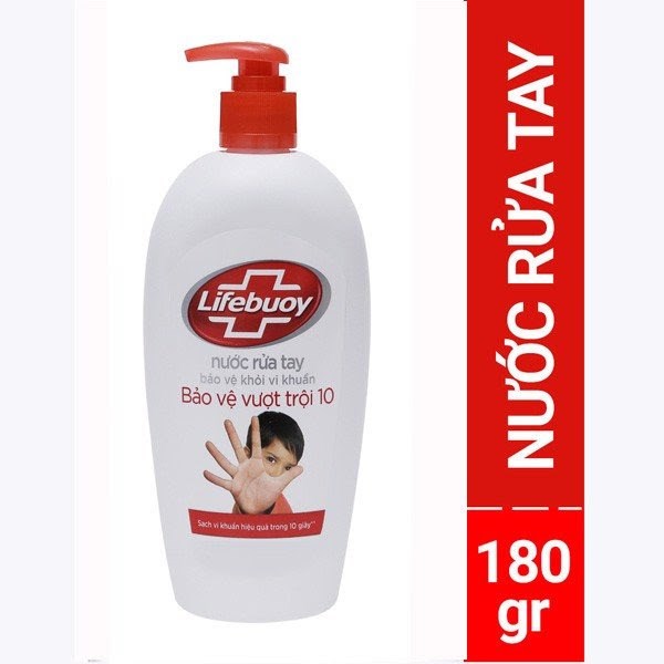 Nước rửa tay Lifebuoy bạc