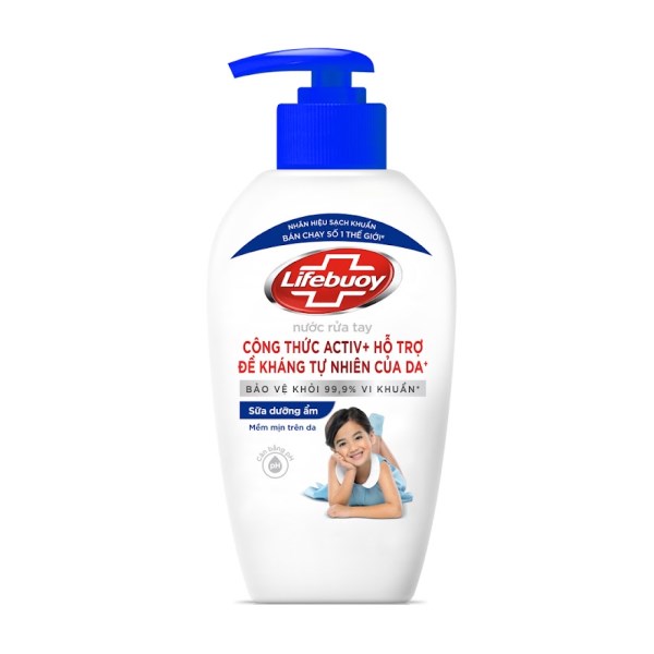 Nước rửa tay Lifebuoy dưỡng ẩm