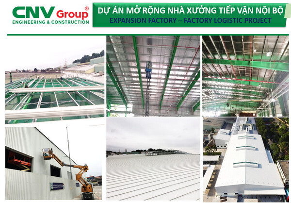 Xây lắp xưởng Logistic