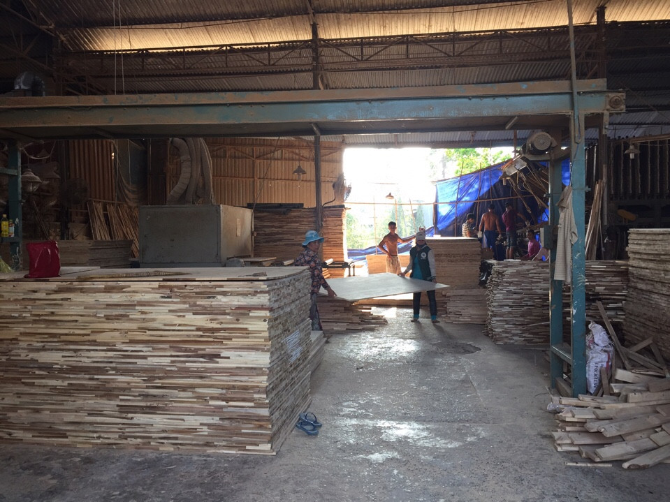Gỗ ghép tràm