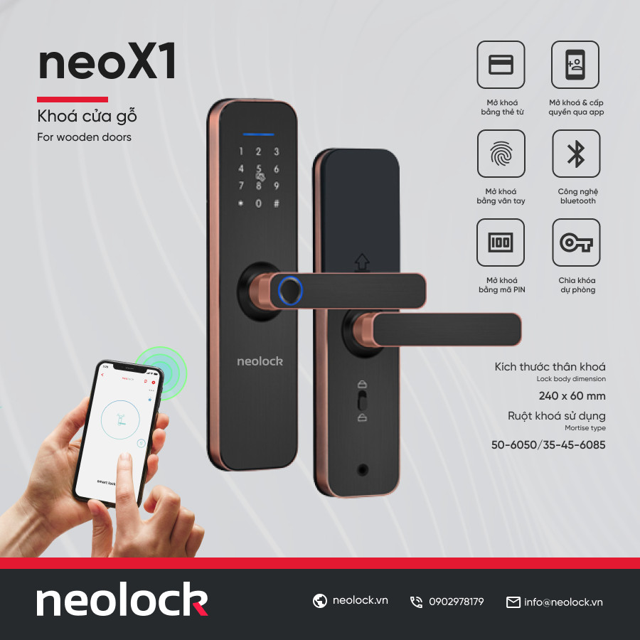 Hệ thống khóa cửa Neolock