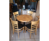 Bàn ghế sắt gỗ HTT 510