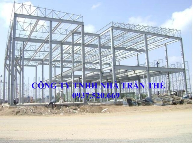 Nhà xưởng nhà thép tiền chế