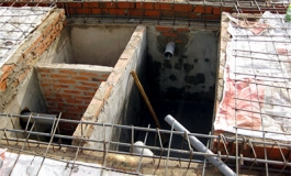 Thi công xây lấp hố ga hầm cầu
