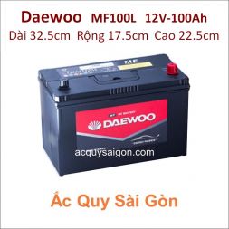 Bình ắc quy DAEWOO-12v-100ah-mf100l