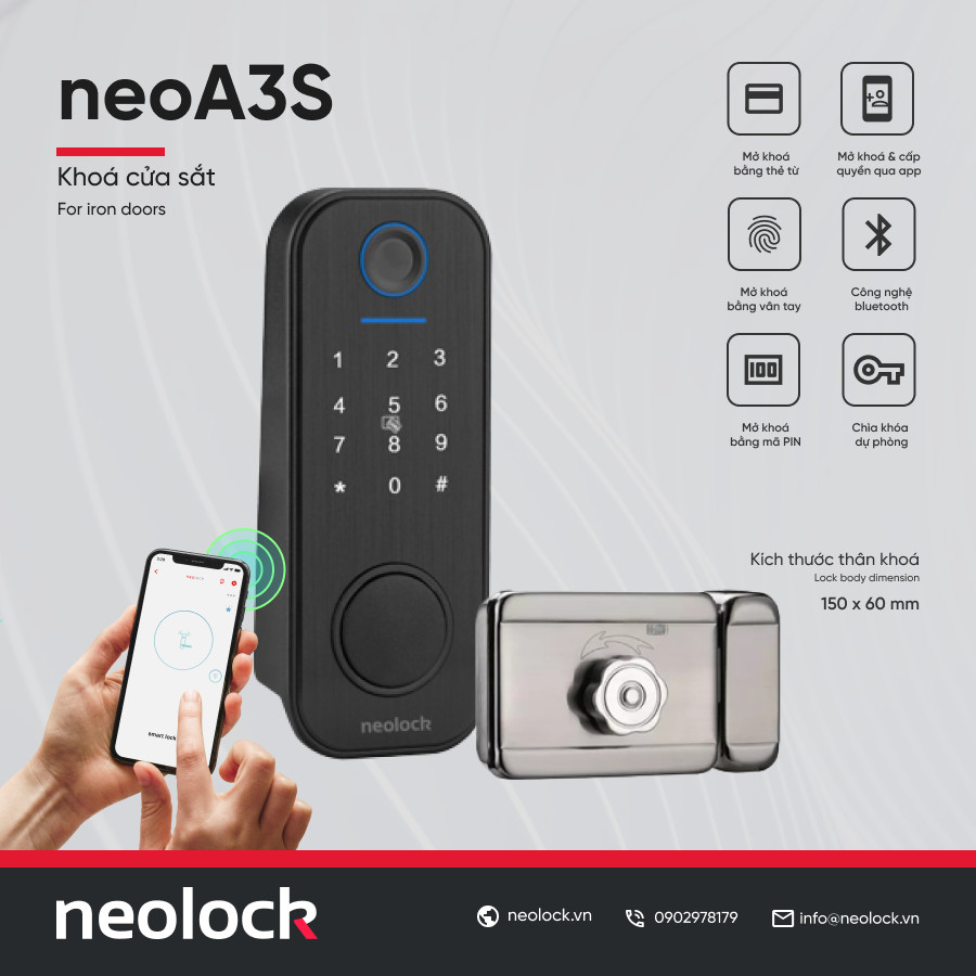 Hệ thống khóa cửa Neolock