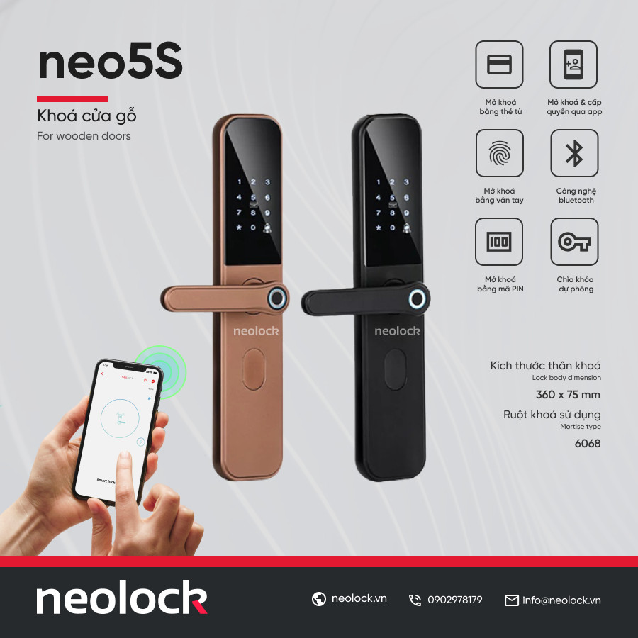 Hệ thống khóa cửa Neolock