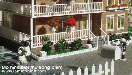 Mô hình biệt thự trong phim