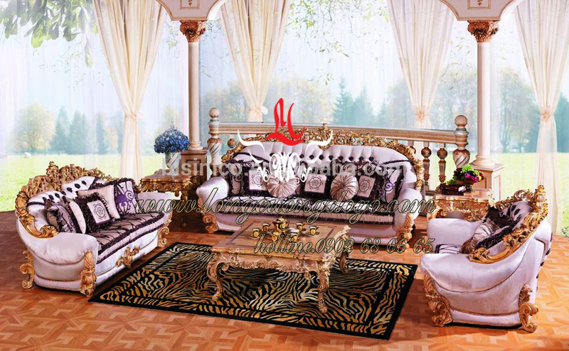 Bộ bàn ghế sofa cổ điển