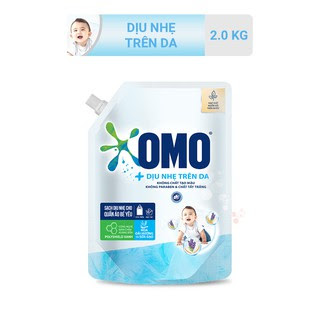 Nước giặt Omo cho quần áo bé yêu