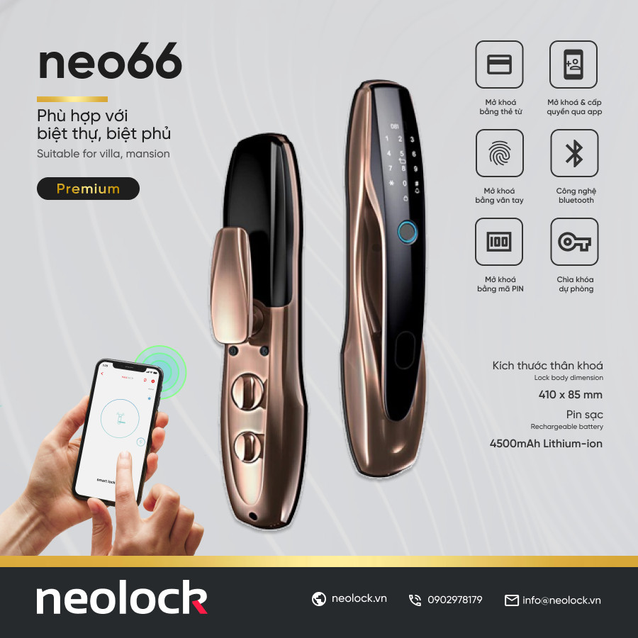 Hệ thống khóa cửa Neolock