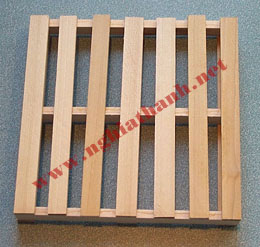 Pallet đố 2 chiều nâng