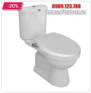 Bồn cầu 2 khối nắp rửa cơ
