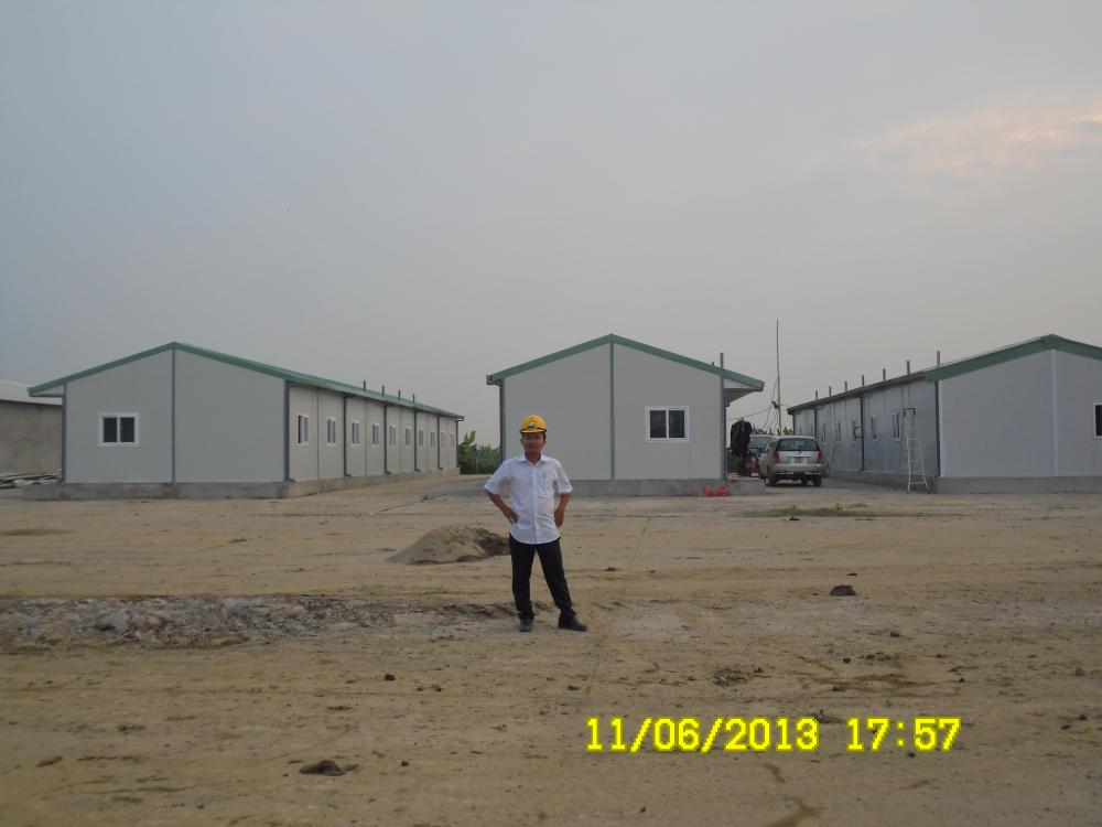 Nhà lắp ghép kiểu 2 mái