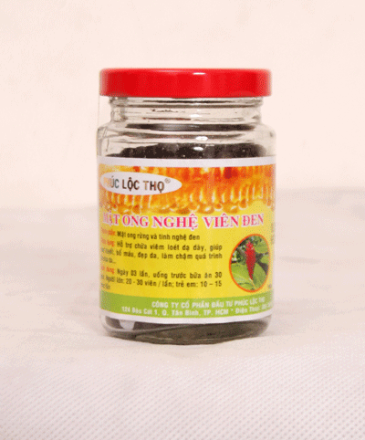 Mật ong nghệ viên đen