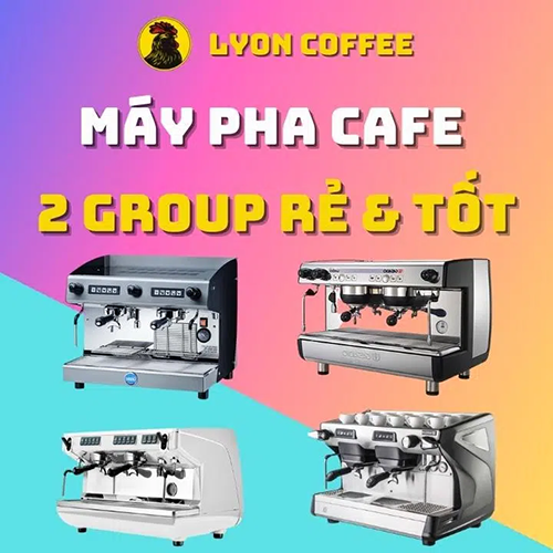 Máy pha cà phê 2 group