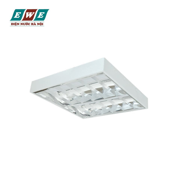 Máng phản quang lắp nối Duhal 2x9W LDN6209