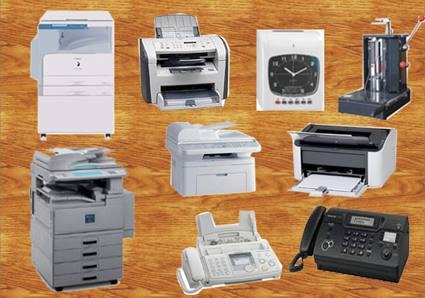 Các loại thiết bị dùng trong văn phòng