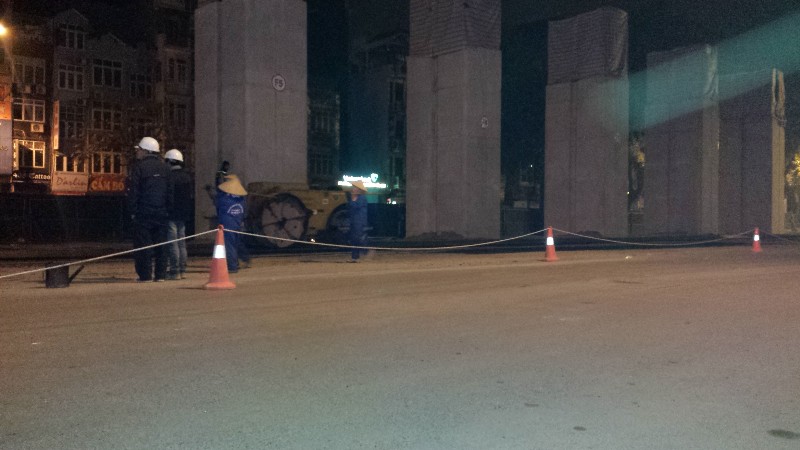 Nhà gas vành đai 3 - Dự án đường sắt trên cao tuyến Cát Linh - Hà Đông