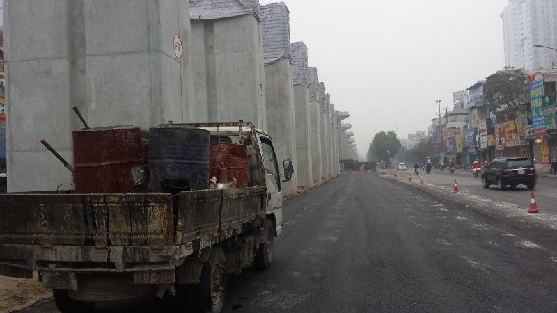Nhà gas vành đai 3 - Dự án đường sắt trên cao tuyến Cát Linh - Hà Đông