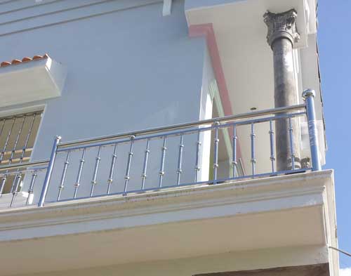 Lan can inox