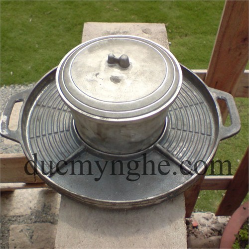 Nồi lẩu chảo chiên gang đúc