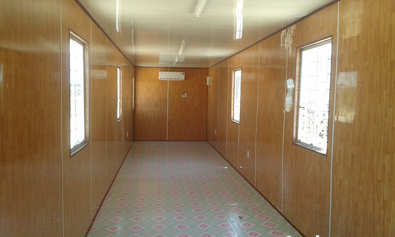Container 10 feet toilet 2 ngăn