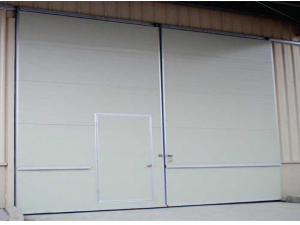 Cửa trưượt panel 2 cánh