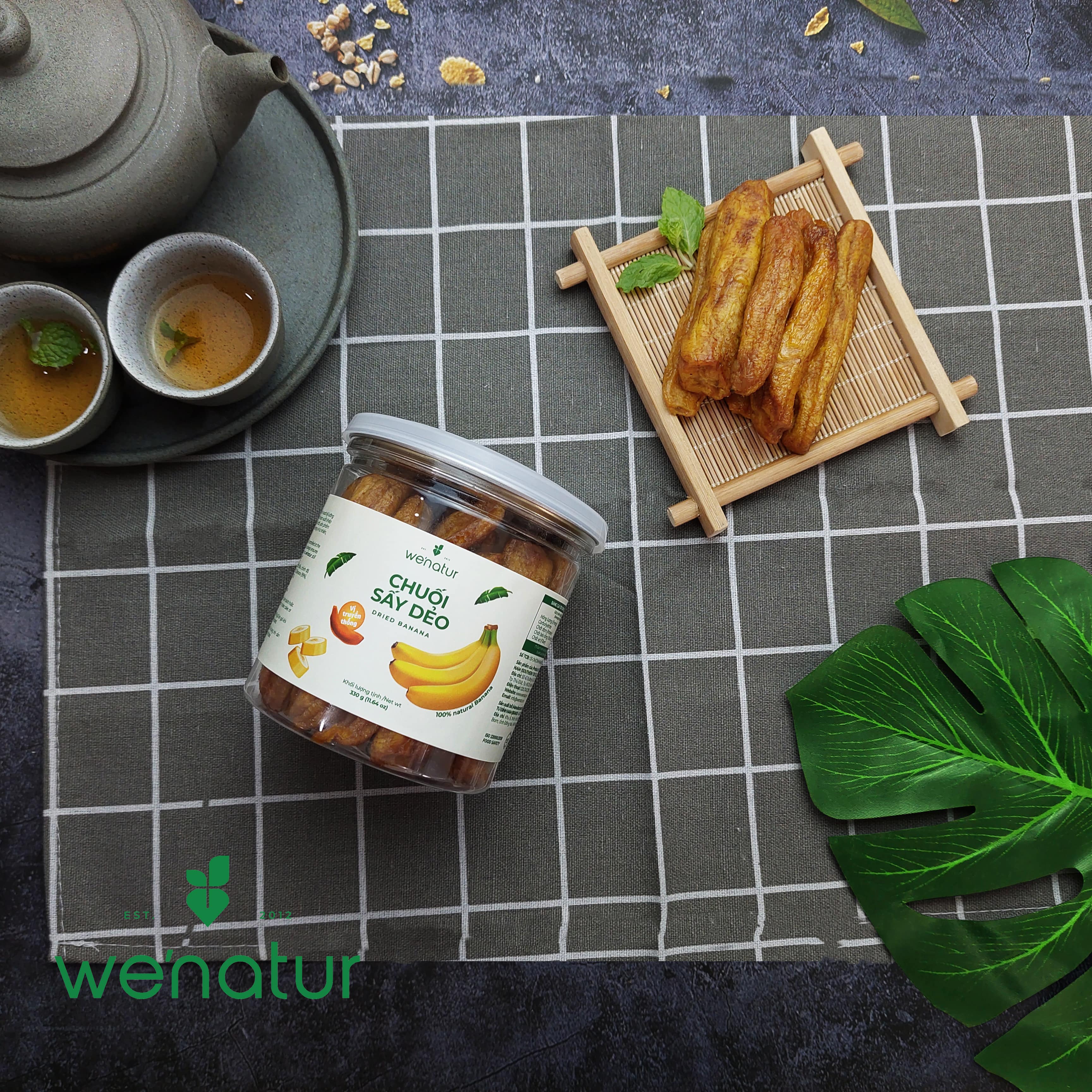 Chuối sấy dẻo 330g