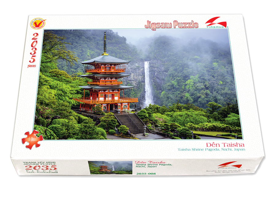 Xếp hình 2035 mảnh đền taisha