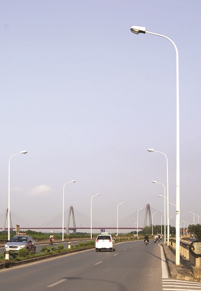 Cột thép cần đơn