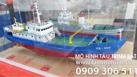 Mô hình tàu trinh sát