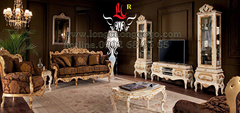 Bộ bàn ghế sofa cổ điển