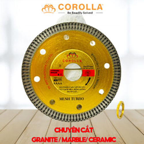 Lưỡi cắt gạch bóng kính gạch men COROLLA 110mm