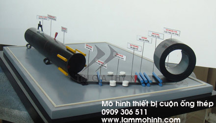 Mô hình cuộn ống thép
