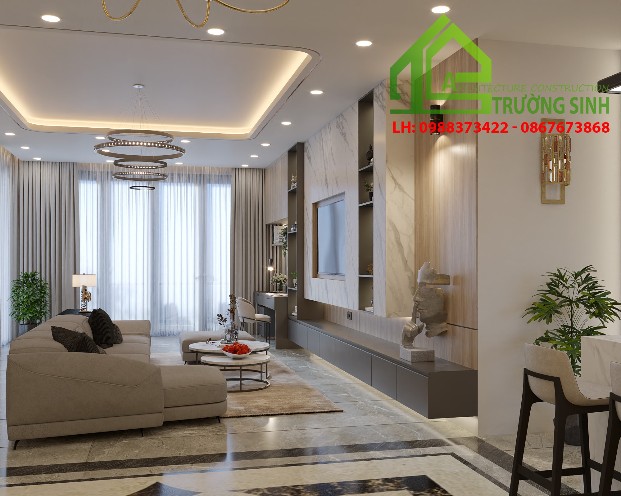 Thiết kế và thi công nội thất
