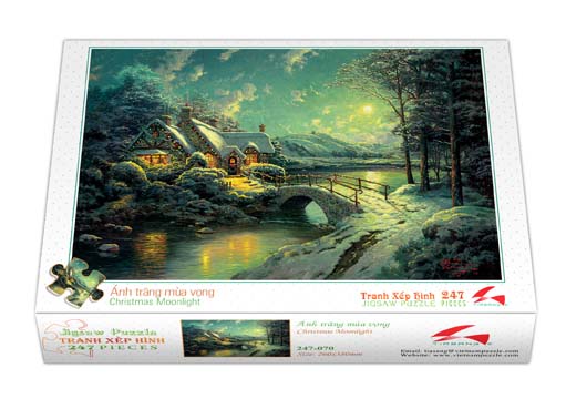 Xếp hình 247 mảnh ánh trăng mùa vọng