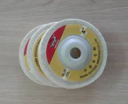 Nỉ trắng đánh bóng