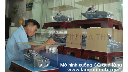 Mô hình xuồng CQ quà tặng