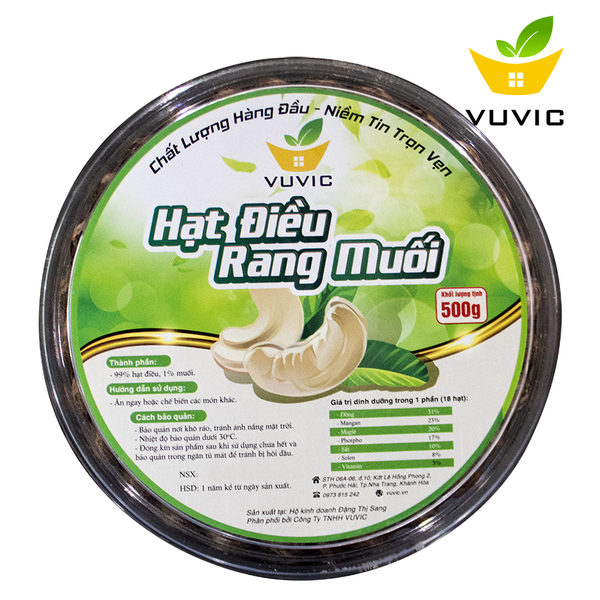 Hạt điều rang muối
